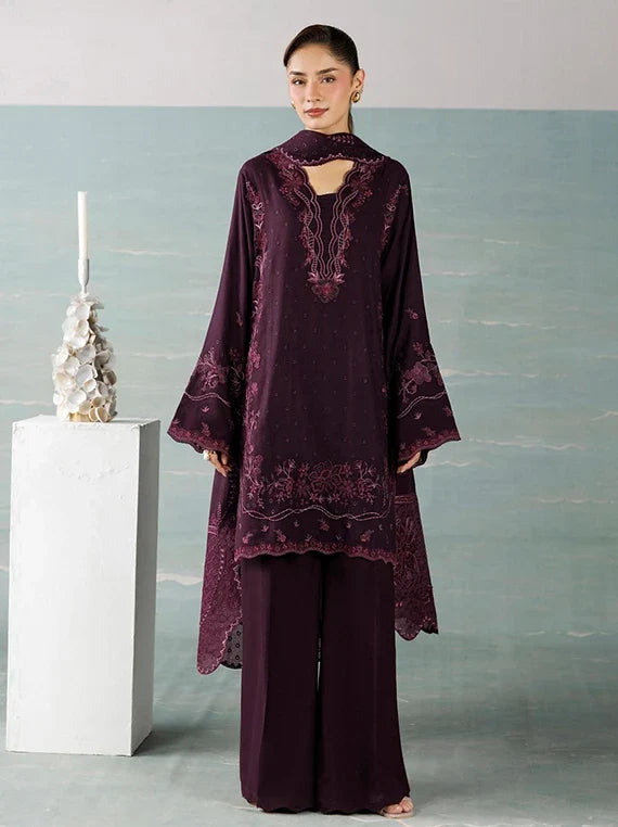 Miras by Daria Embroidered Leather Peach Collection 2026 (D-03)