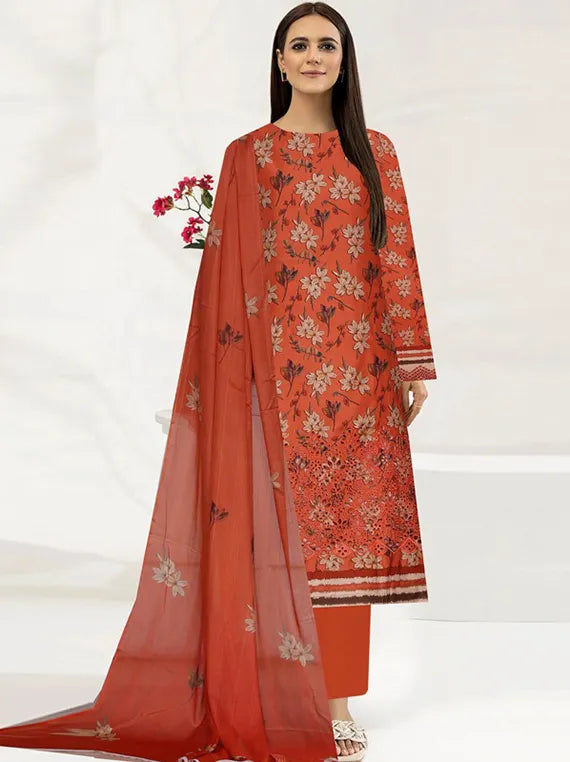Mirha Embroidered Viscose Collection 2024 By Hania Hadia Vol-513 (D-08)