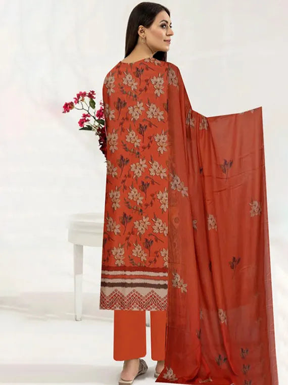 Mirha Embroidered Viscose Collection 2024 By Hania Hadia Vol-513 (D-08)
