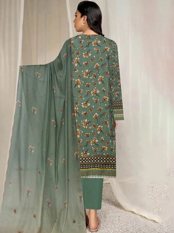 Mirha Embroidered Viscose Collection 2024 By Hania Hadia Vol-513 (D-09)
