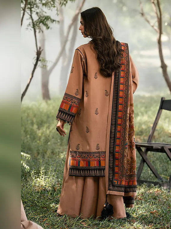 Misty Meadows by Gul Ahmed Printed Unstitched Pashmina Collection 26 (SP-62076)