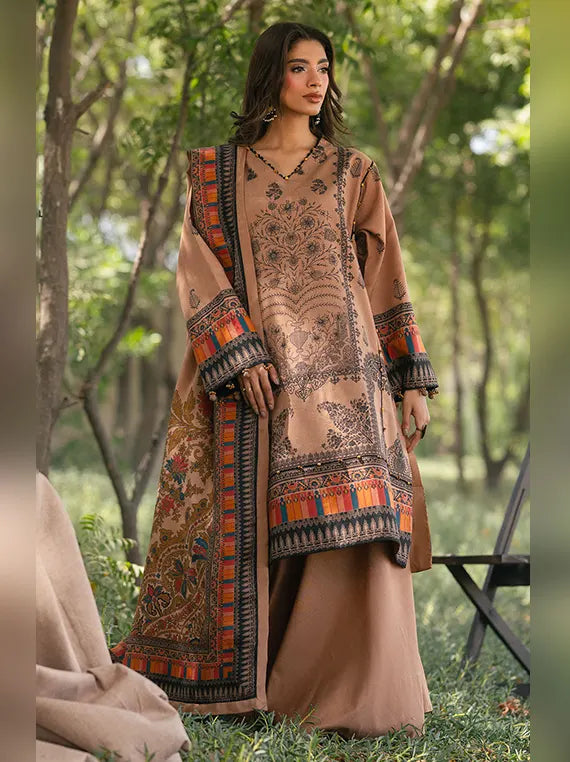 Misty Meadows by Gul Ahmed Printed Unstitched Pashmina Collection 26 (SP-62076)