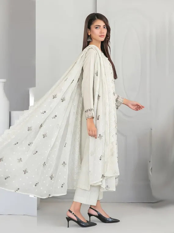 Mizal Embroidered Karandi Collection 2025 by Tawakkal Fabrics (D-4380)