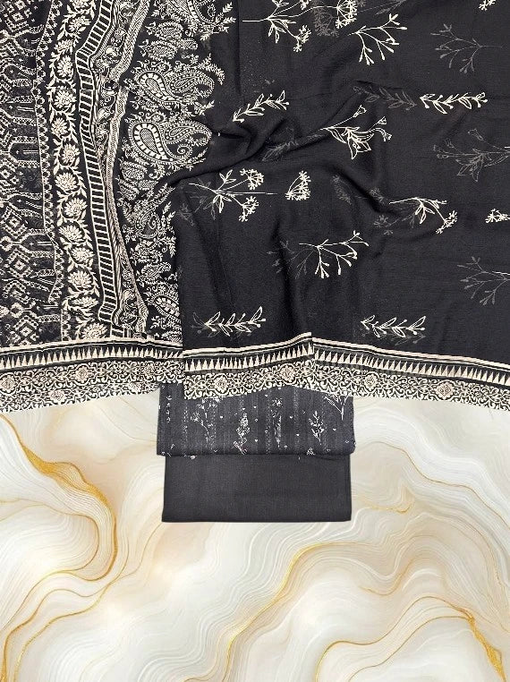 Modern Flower Printed Lawn Edit26 Vol-RJ01 (D-11)