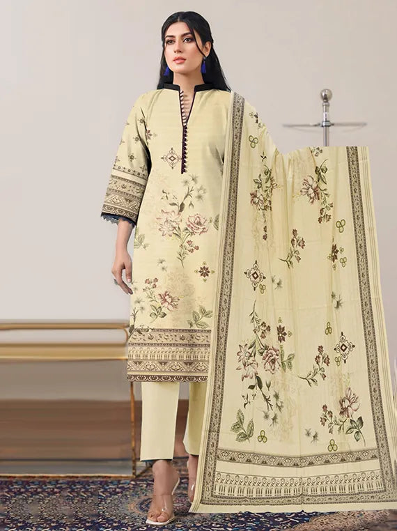 Modern Digital Printed Lawn Collection 2025 Vol-28 (D-04)