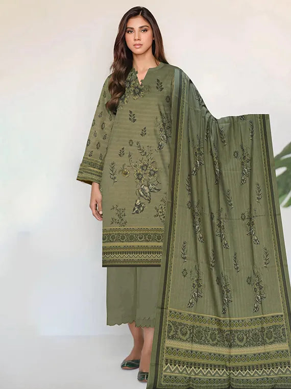 Modern Digital Printed Lawn Collection 2025 Vol-28 (D-05)