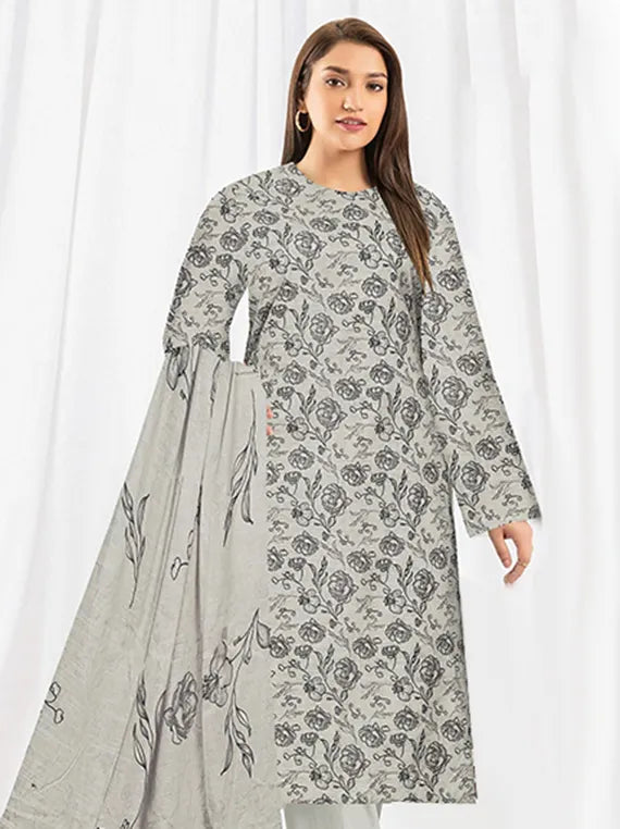 Modern Digital Printed Lawn Collection 2025 Vol-34 (D-10)