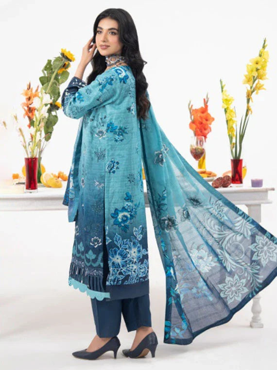Modern Digital Printed Lawn Collection 2026 Vol-03 (D-02)