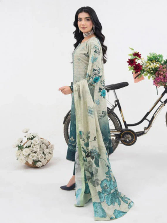 Modern Digital Printed Lawn Collection 2026 Vol-03 (D-04)