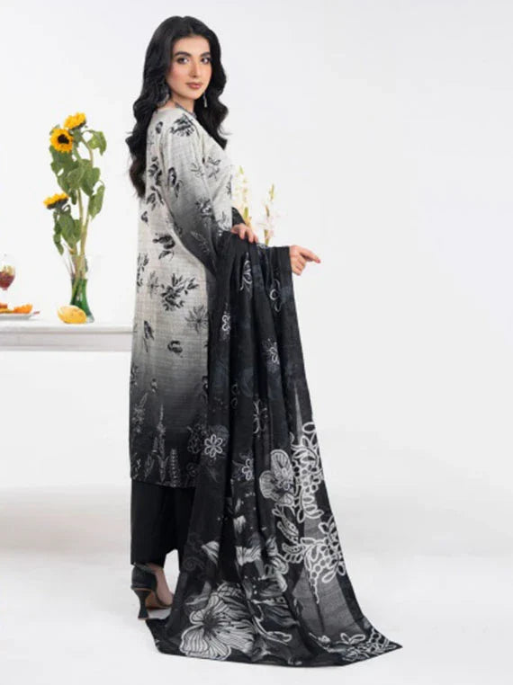 Modern Digital Printed Lawn Collection 2026 Vol-03 (D-07)