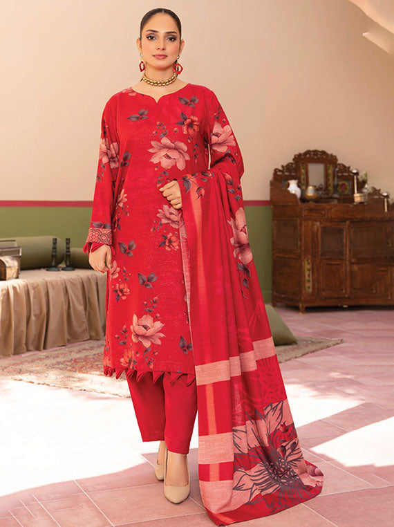 Modern Digital Printed Peach Collection 2025 Vol-184 (D-09)