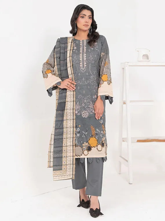 Modern Embroidered Doria Lawn Collection 2025 Vol-18 (MD-05)
