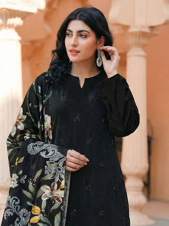 Modern Embroidered Lawn Collection 2026 VOL-05 (D-03)