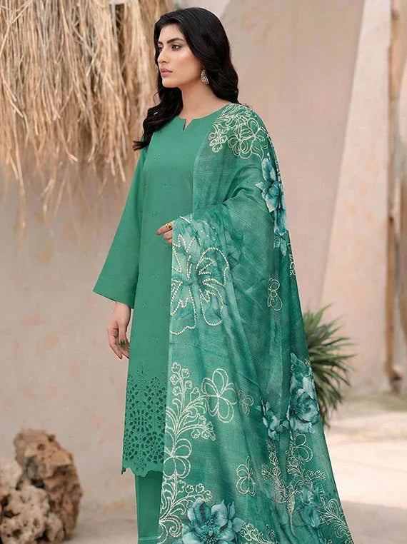Modern Embroidered Lawn Collection 2026 VOL-05 (D-04)
