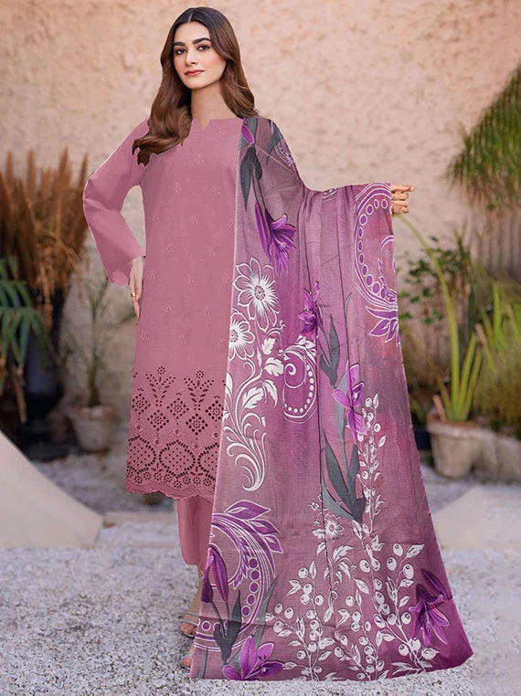 Modern Embroidered Lawn Collection 2026 VOL-05 (D-07)