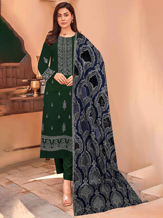 Modern Embroidered Luxury Peech Collection 2025 VOl-120 (D-01)