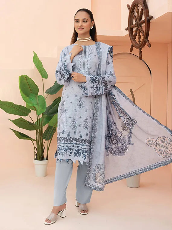 Modern Embroidered Viscose Collection 2025 Vol-153 (MD-01)