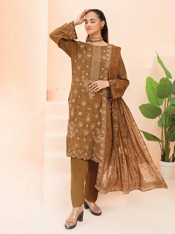 Modern Embroidered Viscose Collection 2025 Vol-153 (MD-05)