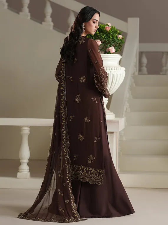 Modern Heirloom by Emaan Adeel Embroidery Chiffon Collection'26 (ADELIA)