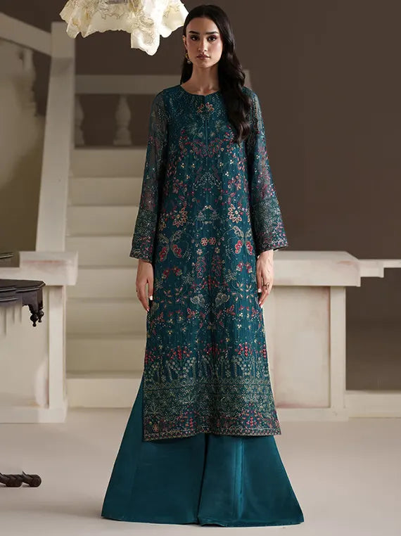 Modern Heirloom by Emaan Adeel Embroidery Chiffon Collection'26 (ANTIQUE CHARM)