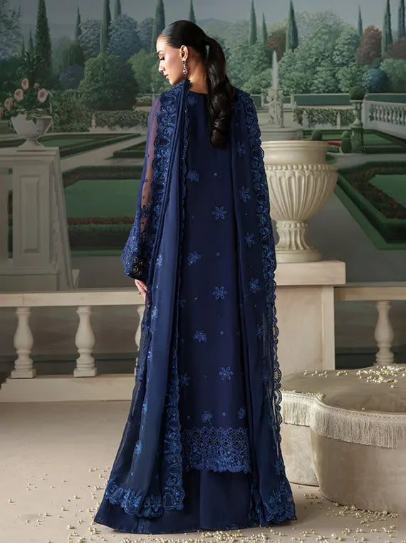 Modern Heirloom by Emaan Adeel Embroidery Chiffon Collection'26 (CORALIA)