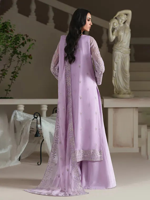 Modern Heirloom by Emaan Adeel Embroidery Chiffon Collection'26 (EMMELINE)