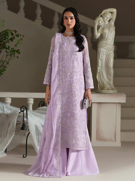 Modern Heirloom by Emaan Adeel Embroidery Chiffon Collection'26 (EMMELINE)