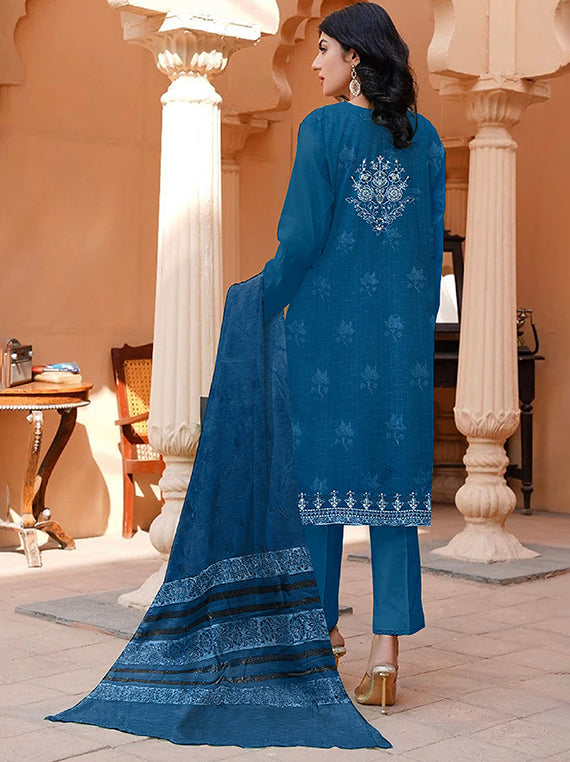 Modern Luxury Embroidered Collection 2025 Vol-119 (D-02)