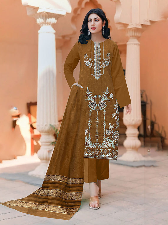 Modern Luxury Embroidered Collection 2025 Vol-119