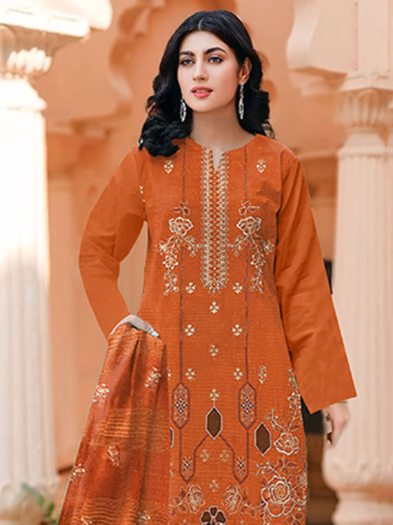 Modern Luxury Embroidered Collection 2025 Vol-167 (D-02)
