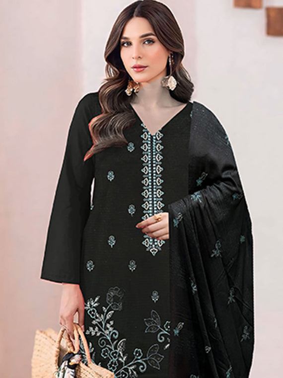 Modern Luxury Embroidered Collection 2025 Vol-167 (D-03)