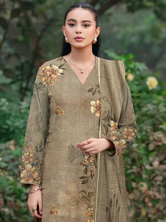 Modern Printed Dhanak Collection 2026 Vol-204 (D-01)