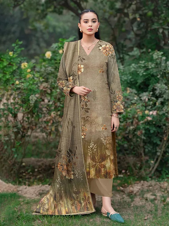 Modern Printed Dhanak Collection 2026 Vol-204 (D-01)