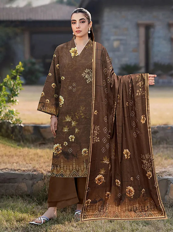 Modern Printed Dhanak Collection 2026 Vol-204 (D-02)