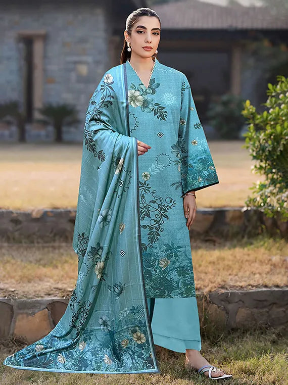 Modern Printed Dhanak Collection 2026 Vol-204 (D-03)