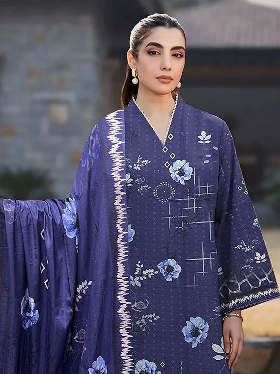 Modern Printed Dhanak Collection 2026 Vol-204 (D-07)