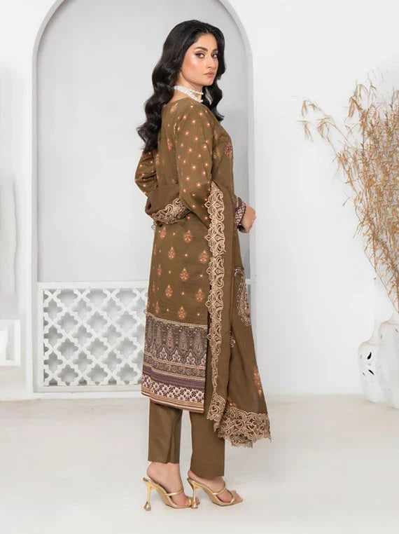 Modern Printed Embroidered Doria Lawn Collection 2026 VOL-60 (D-05)
