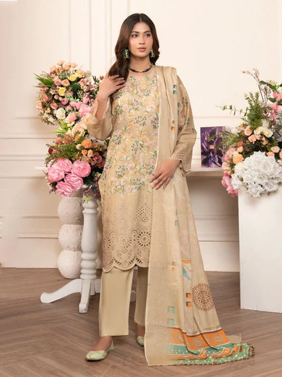 Modern Printed Embroidered Lawn Collection 2026 VOL-73 (D-10)