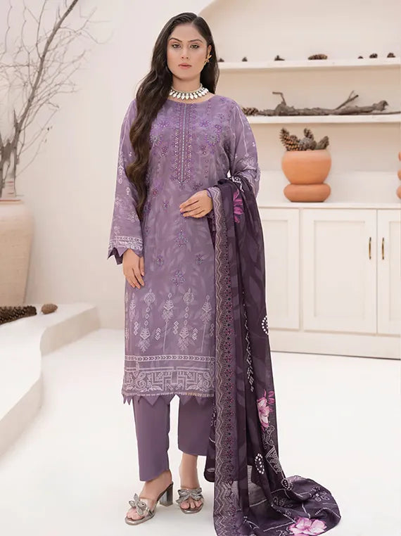 Modern Printed Embroidered Viscose Collection 2025 Vol-113 (MD-03)