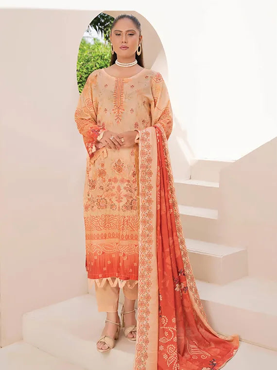 Modern Printed Embroidered Viscose Collection 2025 Vol-113 (MD-06)