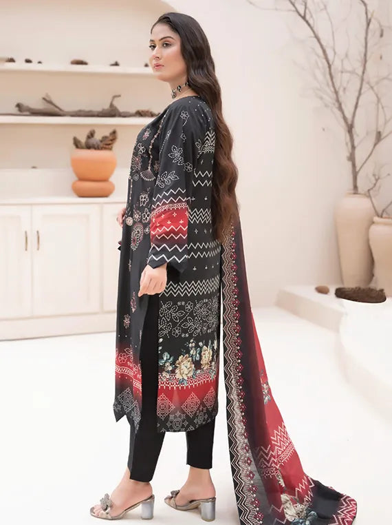 Modern Printed Embroidered Viscose Collection 2025 Vol-113 (MD-08)