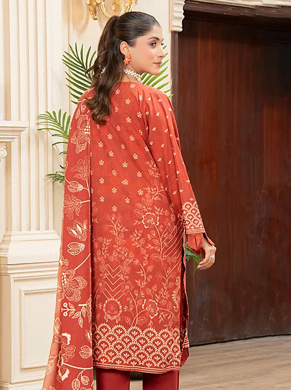 Modern Printed Embroidered Winter Slub Collection 2025 Vol-142 (MD-04)