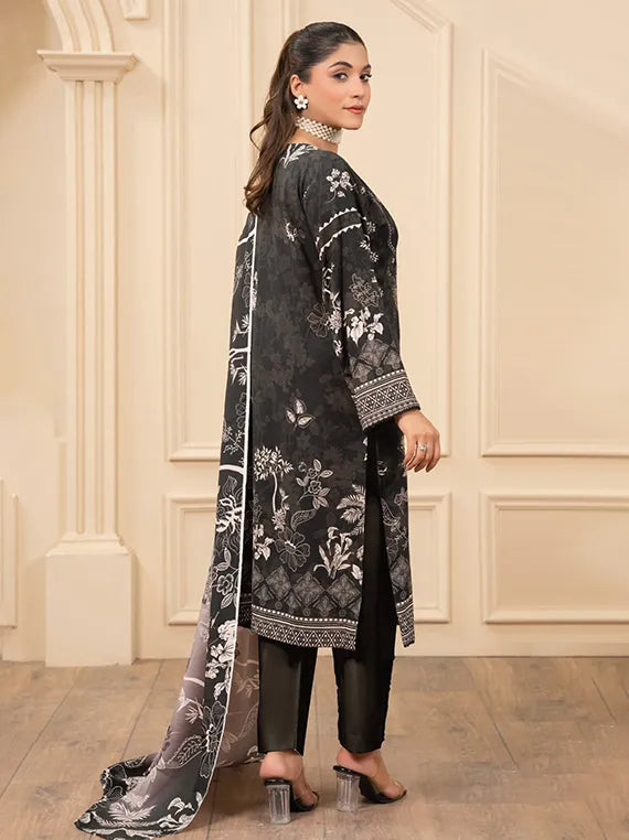 Modern Printed Embroidered Winter Slub Collection 2025 Vol-142 (MD-05)