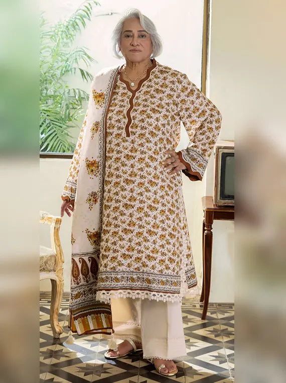 Mother's Tribute by Gul Ahmed Winter Unstitched Collection'26 (AY-62020)