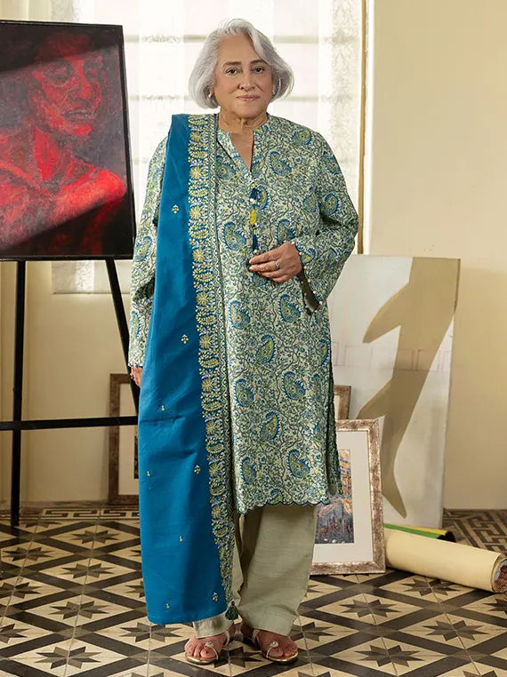 Mother's Tribute by Gul Ahmed Winter Unstitched Collection'26 (K-52005)