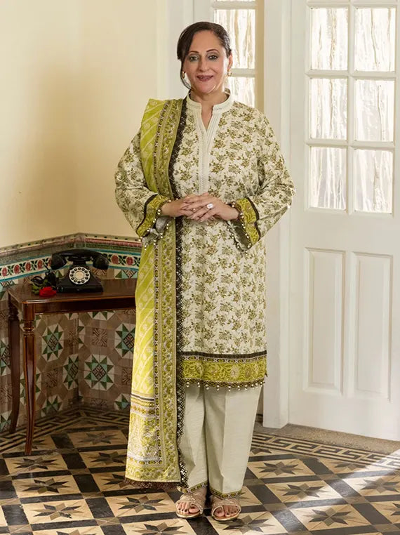 Mother's Tribute by Gul Ahmed Winter Unstitched Collection'26 (K-62053)