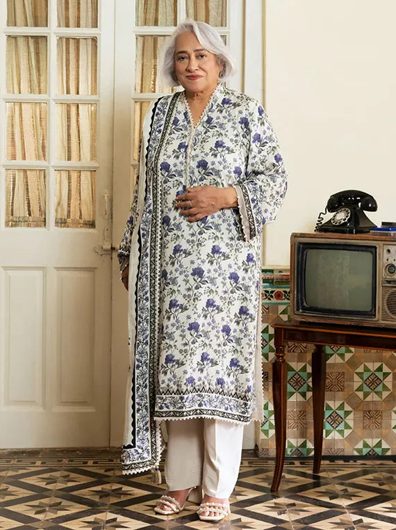 Mother's Tribute by Gul Ahmed Winter Unstitched Collection'26 (LT-62014)