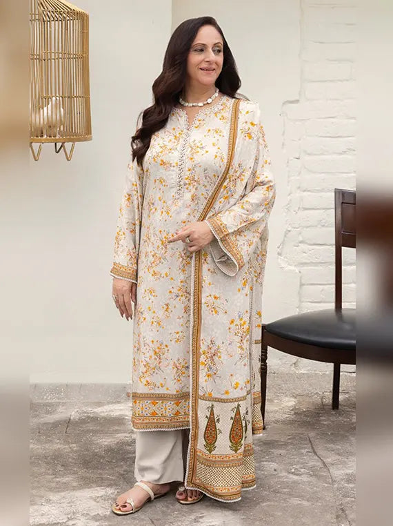 Mother's Tribute by Gul Ahmed Winter Unstitched Collection'26 (LT-62017)