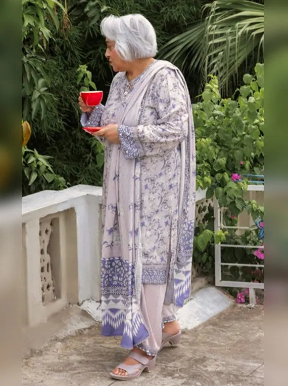 Mother's Tribute by Gul Ahmed Winter Unstitched Collection'26 (LT-62018)