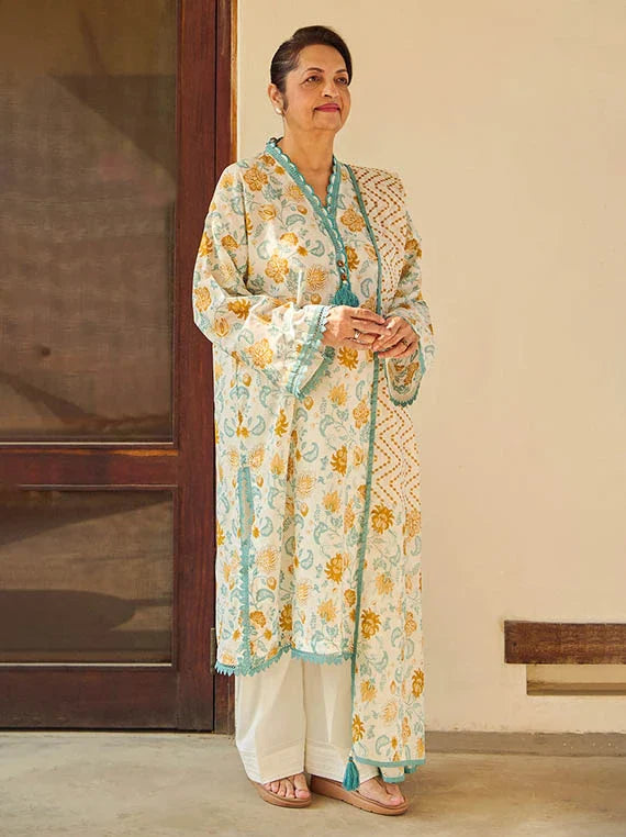 Mothers Printed Lawn Collection 2026 by Gul Ahmed (CL-62071B)